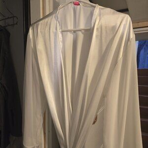 Satin robe